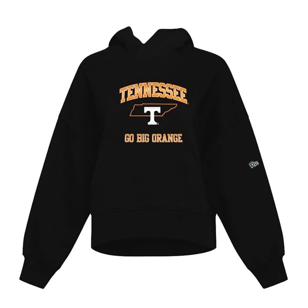 NWT Hype and Vice University of Tennessee Volunteers Cropped Weekender Hoodie